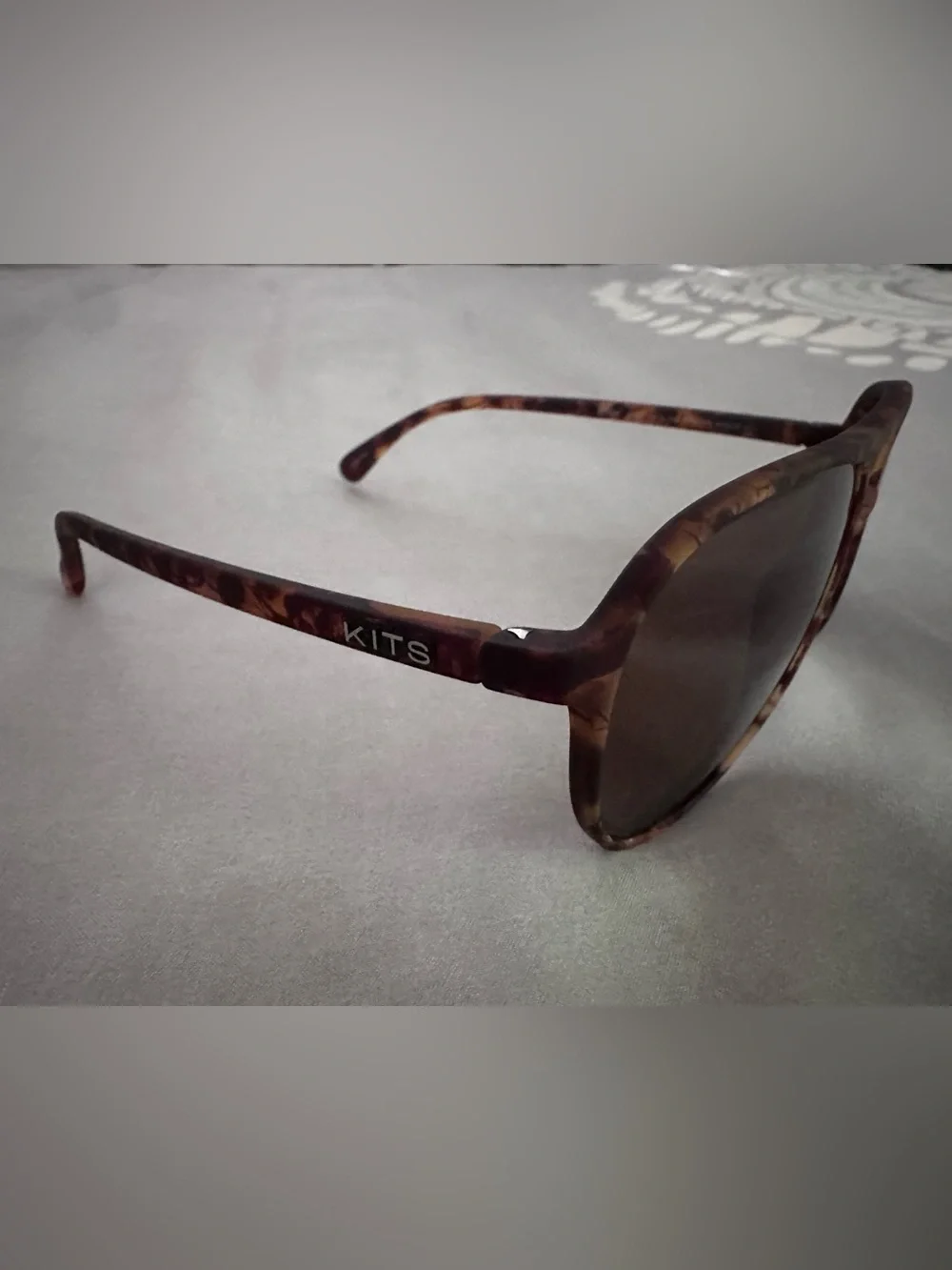 KITS Tortoiseshell Aviator Sunglasses - Brown
